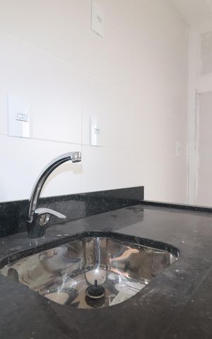 Apartamento à venda com 44m², 2 quartos e 1 vagaCozinha