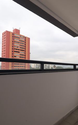 Apartamento à venda com 44m², 2 quartos e 1 vagaVaranda