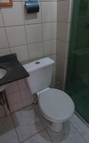 Apartamento à venda com 58m², 2 quartos e 1 vagaBanheiro da suíte