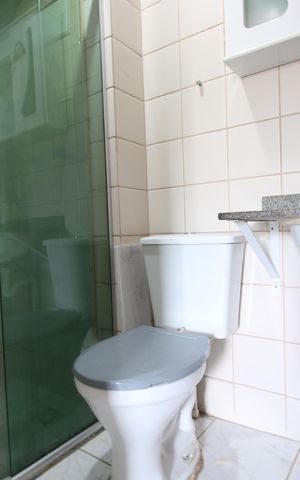 Apartamento à venda com 58m², 2 quartos e 1 vagaBanheiro social
