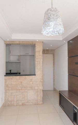 Apartamento à venda com 50m², 2 quartos e 1 vaga Apartamento à venda com 50m², 2 quartos e 1 vagaSala