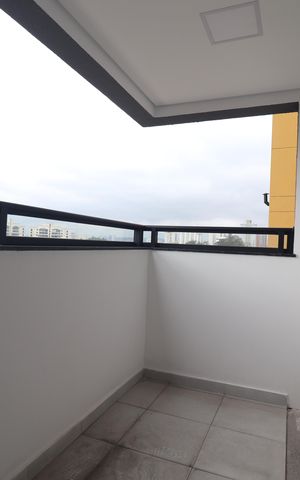 Apartamento à venda com 44m², 2 quartos e 1 vagaVaranda