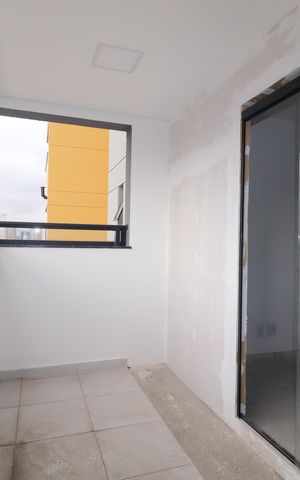 Apartamento à venda com 44m², 2 quartos e 1 vagaVaranda