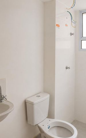 Apartamento para alugar com 42m², 2 quartos e 1 vaga Apartamento para alugar com 42m², 2 quartos e 1 vagaBanheiro
