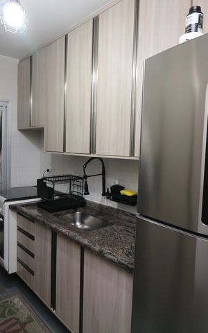 Apartamento à venda com 65m², 3 quartos e 1 vagaCozinha