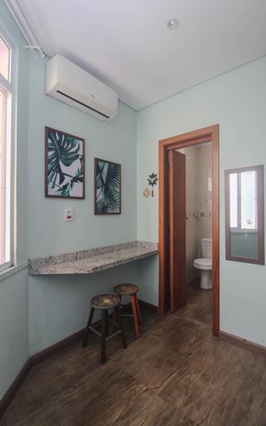 Apartamento à venda com 40m², 1 quarto e sem vaga Apartamento à venda com 40m², 1 quarto e sem vagaSala/Cozinha