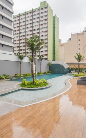 Apartamento à venda com 50m², 1 quarto e 1 vaga Apartamento à venda com 50m², 1 quarto e 1 vagaPiscina