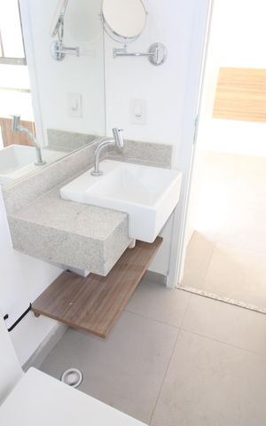 Apartamento para alugar com 36m², 1 quarto e sem vagaBanheiro