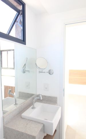 Apartamento para alugar com 36m², 1 quarto e sem vagaBanheiro
