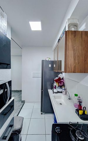 Apartamento à venda com 42m², 2 quartos e sem vagaCozinha e Área de Serviço