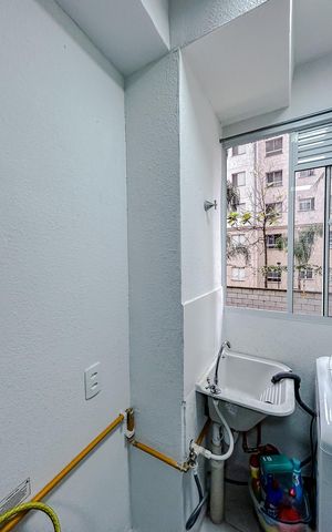 Apartamento à venda com 42m², 2 quartos e sem vagaCozinha e Área de Serviço