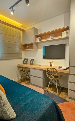 Apartamento para alugar com 93m², 3 quartos e 2 vagas Apartamento para alugar com 93m², 3 quartos e 2 vagasQuarto 1