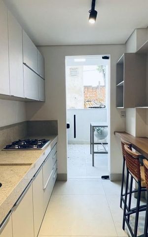 Apartamento para alugar com 93m², 3 quartos e 2 vagas Apartamento para alugar com 93m², 3 quartos e 2 vagasCozinha