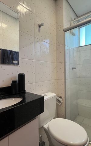 Apartamento à venda com 220m², 3 quartos e 2 vagas Apartamento à venda com 220m², 3 quartos e 2 vagasBanheiro da Suíte
