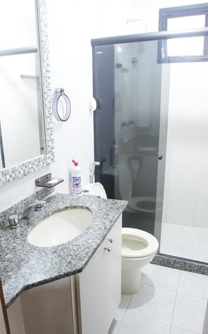 Apartamento à venda com 87m², 3 quartos e 2 vagasBanheiro da Suíte
