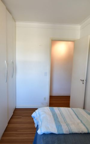 Apartamento à venda com 61m², 2 quartos e 1 vagaQuarto 1