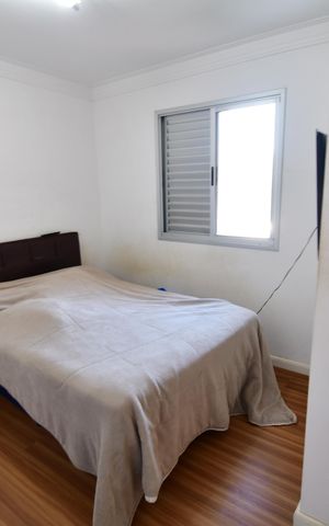 Apartamento à venda com 61m², 2 quartos e 1 vagaQuarto 2 - Suíte