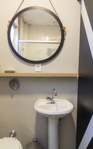 Studio à venda com 25m², 1 quarto e sem vagaBanheiro social