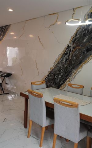 Casa à venda com 150m², 3 quartos e 2 vagasCozinha e Sala de Jantar