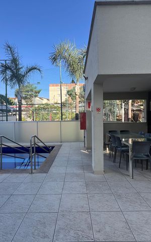 Apartamento à venda com 67m², 3 quartos e 2 vagas Apartamento à venda com 67m², 3 quartos e 2 vagasÁrea comum - Piscina