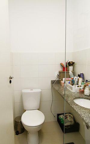 Apartamento para alugar com 106m², 3 quartos e 1 vagaBanheiro da Suíte