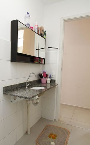 Apartamento para alugar com 106m², 3 quartos e 1 vagaBanheiro Social