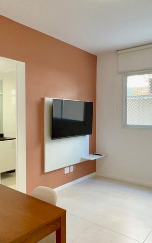 Apartamento para alugar com 45m², 1 quarto e sem vaga Apartamento para alugar com 45m², 1 quarto e sem vagaSala