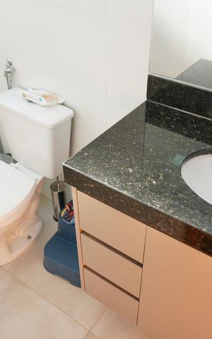 Apartamento à venda com 70m², 2 quartos e 1 vaga Apartamento à venda com 70m², 2 quartos e 1 vagaBanheiro da Suíte
