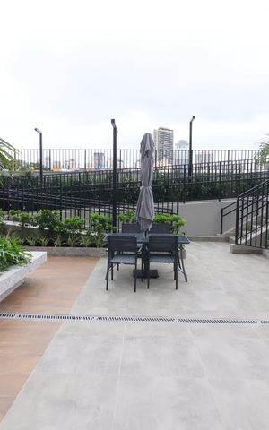 Studio para alugar com 24m², 1 quarto e sem vagaÁrea comum - Área livre