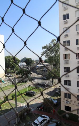 Apartamento à venda com 50m², 2 quartos e 1 vagaVista da varanda da sala