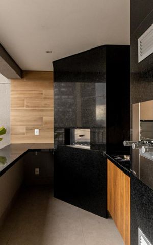 Studio para alugar com 24m², 1 quarto e sem vagaChurrasqueira