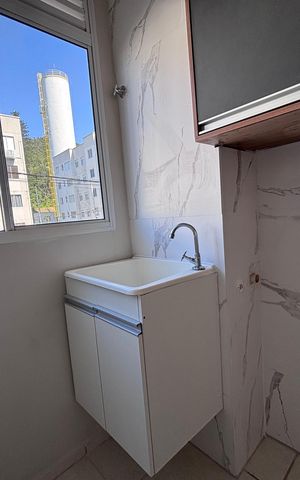 Apartamento à venda com 43m², 2 quartos e 1 vaga Apartamento à venda com 43m², 2 quartos e 1 vagaÁrea de Serviço