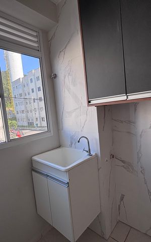 Apartamento à venda com 43m², 2 quartos e 1 vaga Apartamento à venda com 43m², 2 quartos e 1 vagaÁrea de Serviço