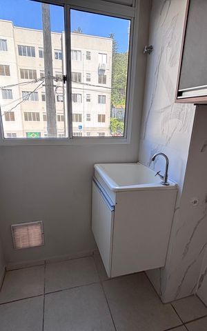 Apartamento à venda com 43m², 2 quartos e 1 vaga Apartamento à venda com 43m², 2 quartos e 1 vagaÁrea de Serviço