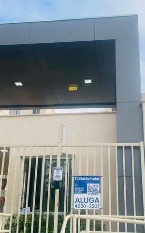 Apartamento para alugar com 46m², 2 quartos e 1 vaga Apartamento para alugar com 46m², 2 quartos e 1 vagaPlaca instalada