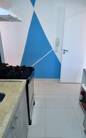 Apartamento para alugar com 74m², 2 quartos e 2 vagasCozinha
