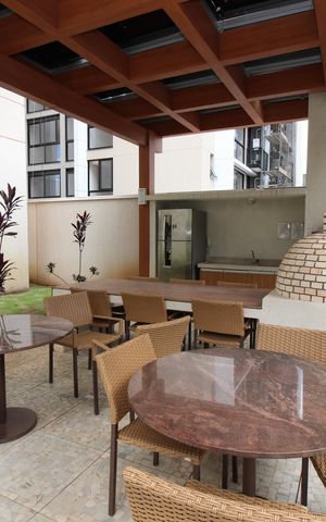 Apartamento à venda com 52m², 2 quartos e 1 vagaÁrea comum - Churrasqueira