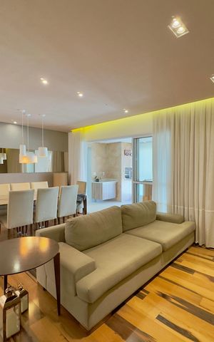 Apartamento para alugar com 116m², 2 quartos e 2 vagas Apartamento para alugar com 116m², 2 quartos e 2 vagasSala