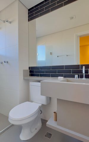 Apartamento para alugar com 116m², 2 quartos e 2 vagas Apartamento para alugar com 116m², 2 quartos e 2 vagasBanheiro 2