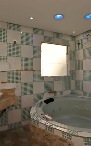 Casa para alugar com 454m², 4 quartos e 8 vagasBanheiro da Suíte