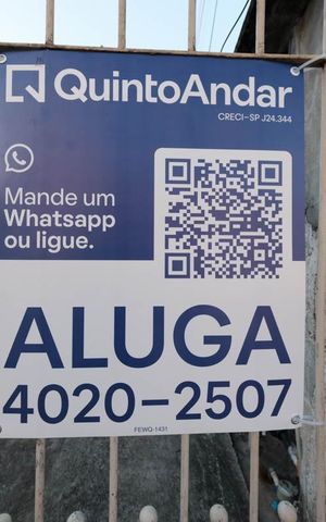 Casa para alugar com 60m², 1 quarto e sem vagaFachada