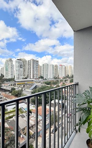 Apartamento para alugar com 27m², 1 quarto e sem vaga Apartamento para alugar com 27m², 1 quarto e sem vagaSacada