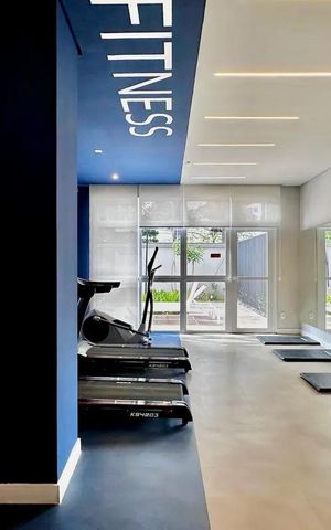 Apartamento para alugar com 27m², 1 quarto e sem vaga Apartamento para alugar com 27m², 1 quarto e sem vagaAcademia