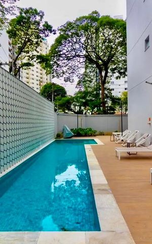Apartamento para alugar com 27m², 1 quarto e sem vaga