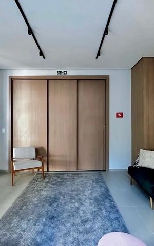 Apartamento para alugar com 27m², 1 quarto e sem vaga