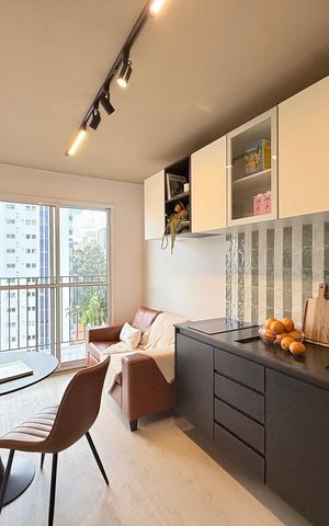 Apartamento para alugar com 27m², 1 quarto e sem vaga Apartamento para alugar com 27m², 1 quarto e sem vagaCozinha
