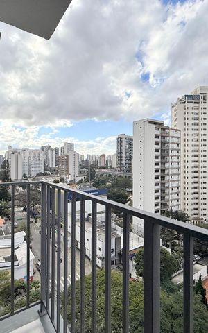 Apartamento para alugar com 27m², 1 quarto e sem vaga Apartamento para alugar com 27m², 1 quarto e sem vagaSacada