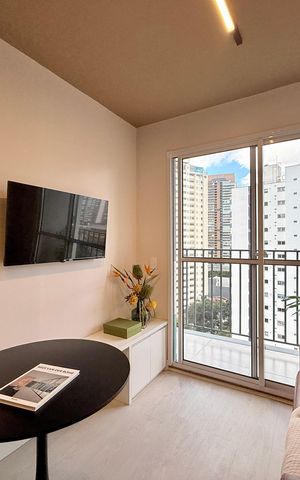 Apartamento para alugar com 27m², 1 quarto e sem vaga Apartamento para alugar com 27m², 1 quarto e sem vagaSala