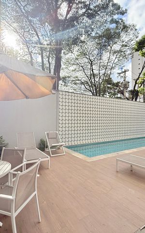 Apartamento para alugar com 27m², 1 quarto e sem vaga Apartamento para alugar com 27m², 1 quarto e sem vagaPiscina