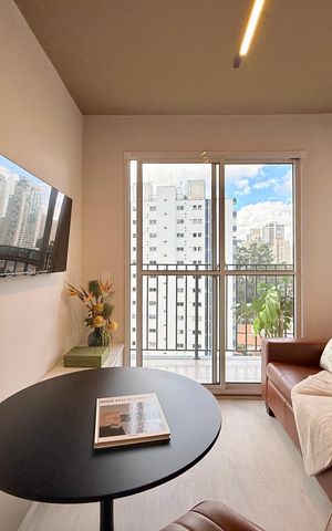 Apartamento para alugar com 27m², 1 quarto e sem vaga Apartamento para alugar com 27m², 1 quarto e sem vagaSala